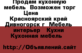 Продам кухонную мебель. Возможен торг. › Цена ­ 10 000 - Красноярский край, Дивногорск г. Мебель, интерьер » Кухни. Кухонная мебель   